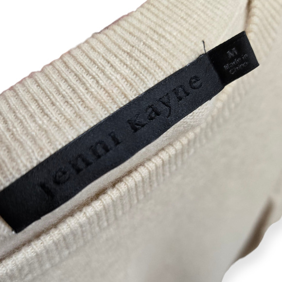 Jenni Kayne Everyday Sweater Oatmeal Size Medium - Picture 5 of 7